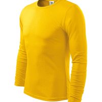 Férfi póló FIT-T Long Sleeve sárga