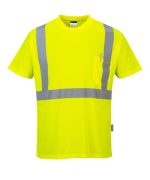 S190 - HiVis póló zsebbel