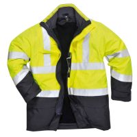 S779 - Hi-Vis Multi Protection antisztatikus és lángálló kabát