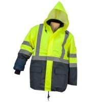Urgent ROADY jólláthatósági bélelt sárga kabát (VT05395)