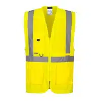 Portwest Hi-vis Executive mellény táblagép zsebbel